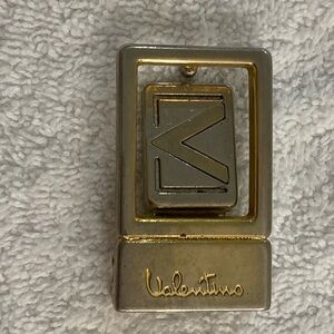 Valentino multitone metal belt, buckle vintage